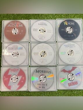 Lot Of 9 Marvel & DC Movie DVD’s